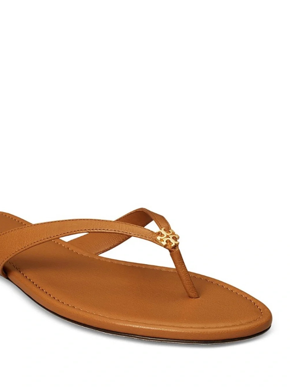 Tory Burch Women's Capri Tan Leather Thong Sandals